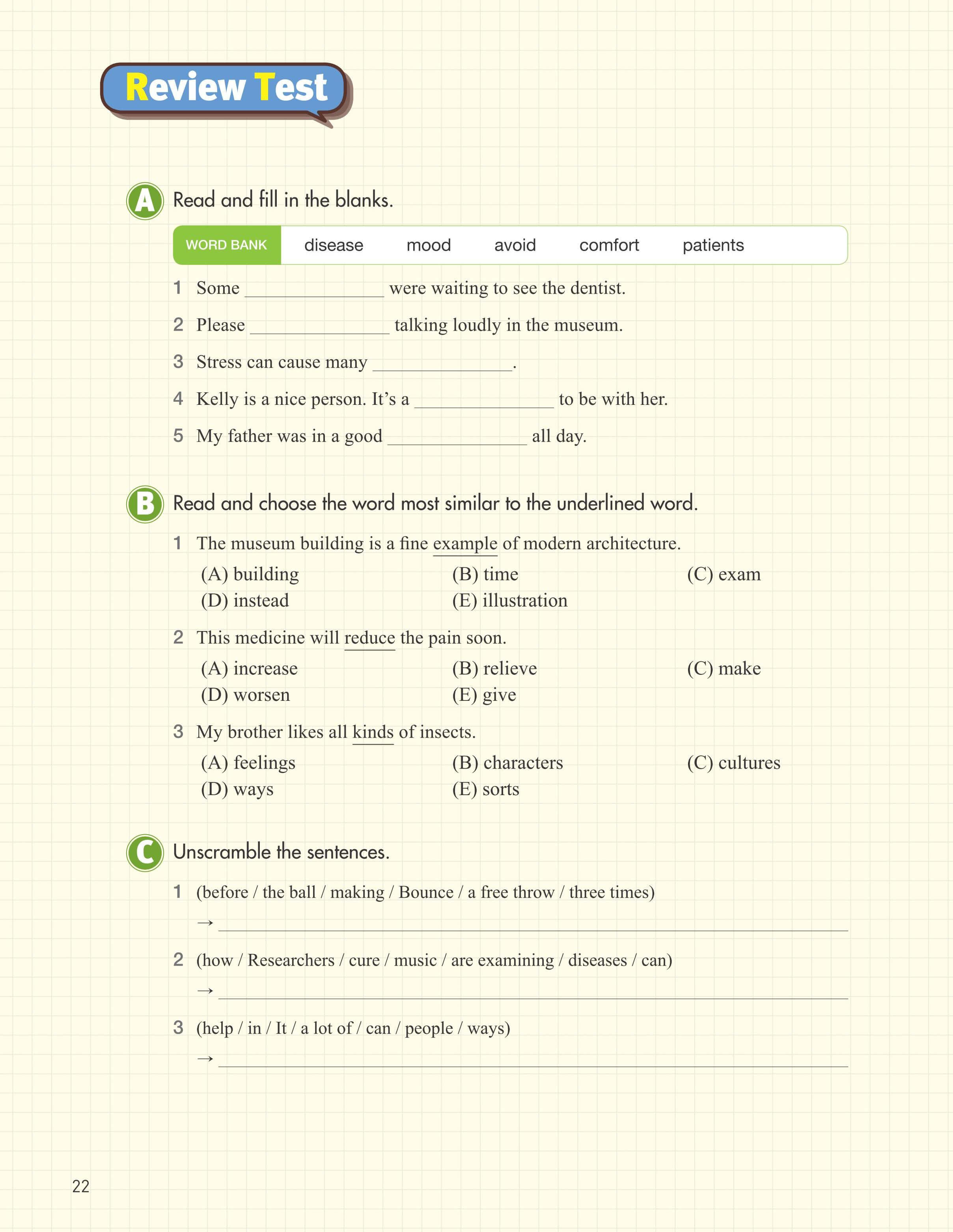 Reading 101 Level 1 Review 1-1