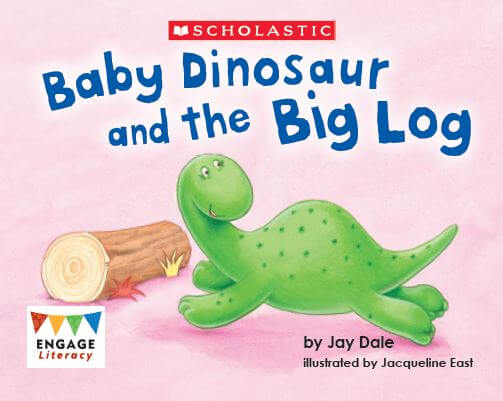 Baby Dinosaur and the Big Log