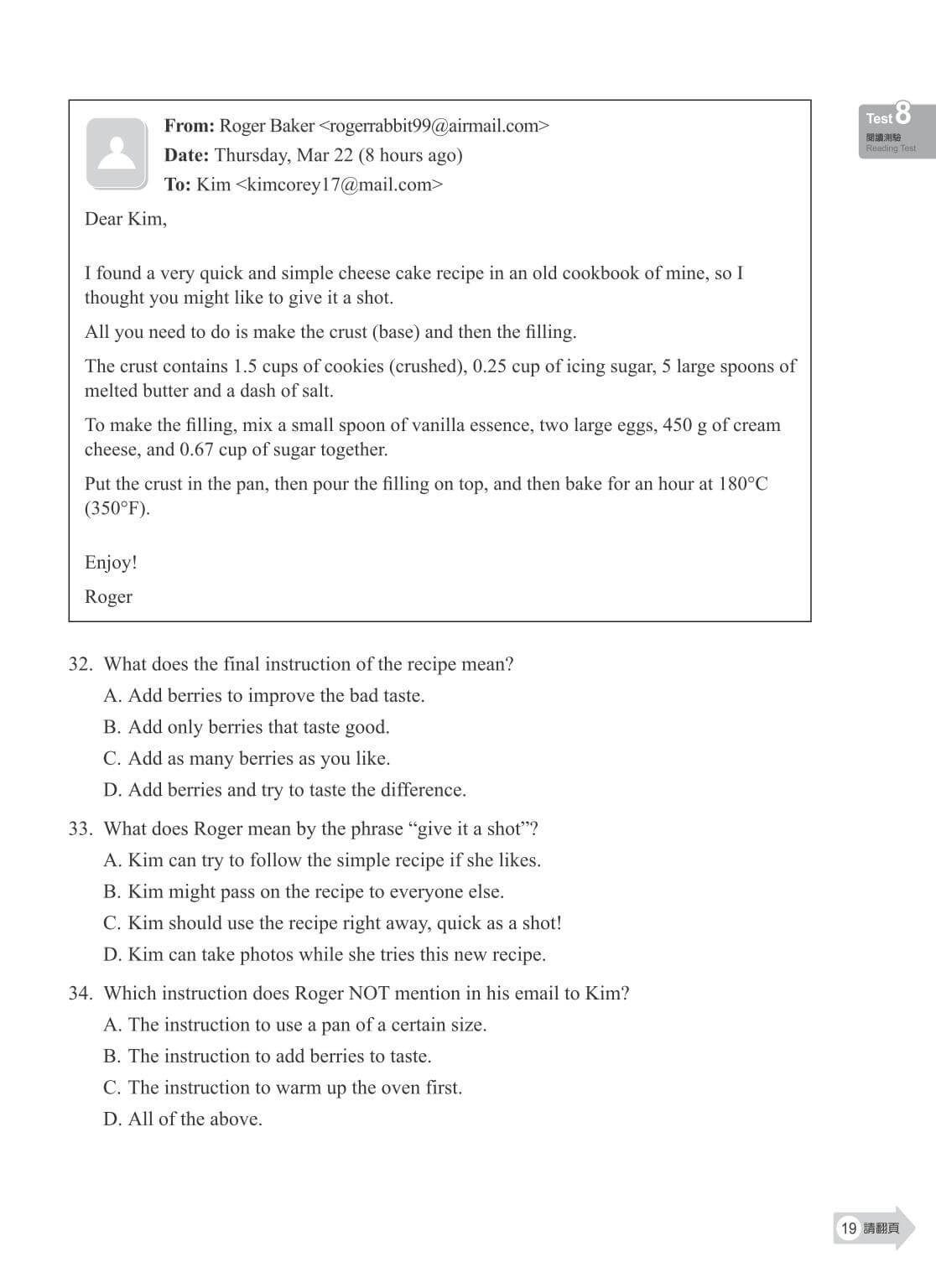 新全民英檢黃金考題試題包中級初試_sample pages_11