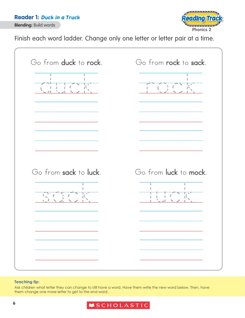Reading Track Phonics 2 Activity Book3