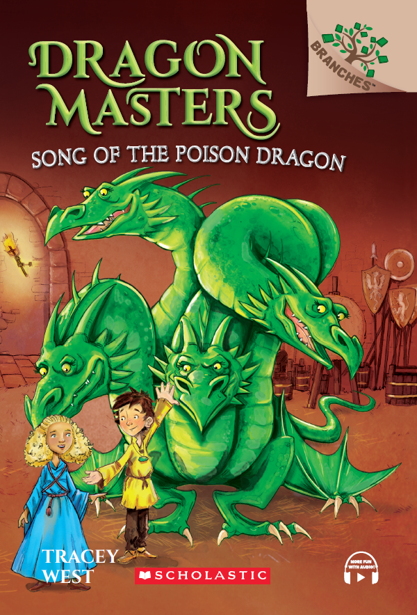 SC Dragon Masters #5:Song of the Poison Dragon (with CD & Storyplus)