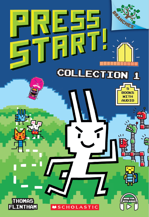 SC Press Start! 方塊兔 #1-5 Box Set 1 (5書+5CD & Storyplus)