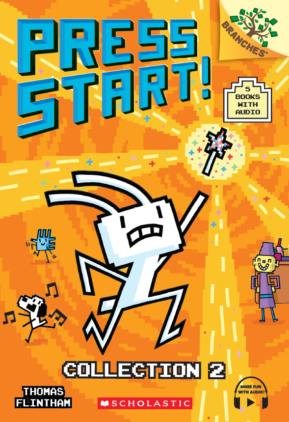 SC Press Start! 方塊兔 #6-10 Box Set 2 (5書+5CD & Storyplus)