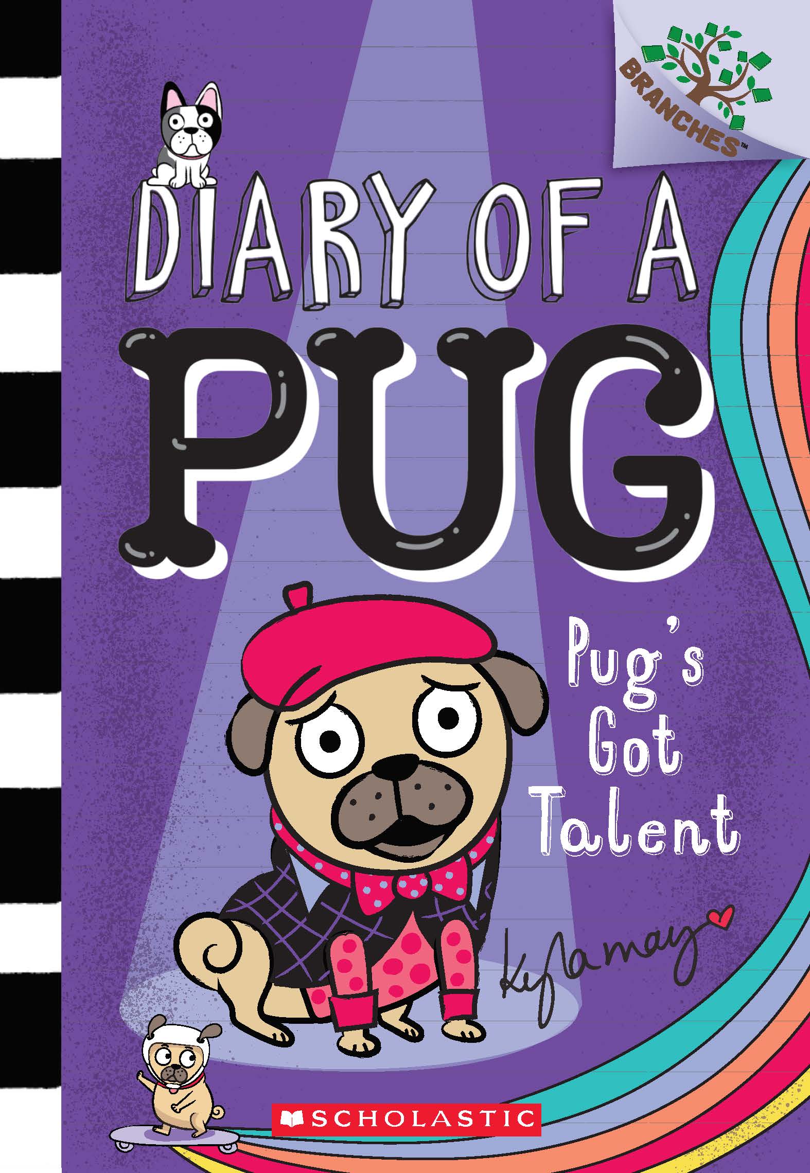 9781338530124 Diary of a Pug #4 Pug’s Got Talent