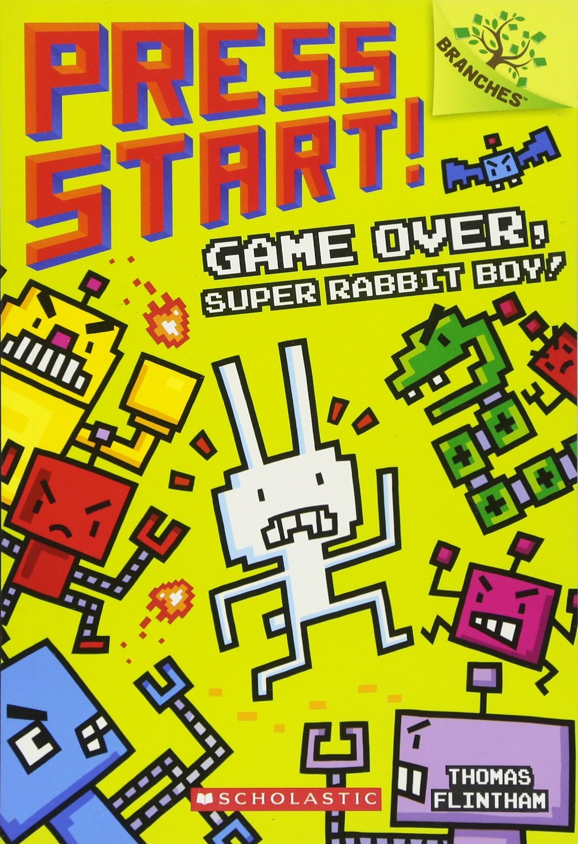 9781338034714 Press Start! 方塊兔 #1