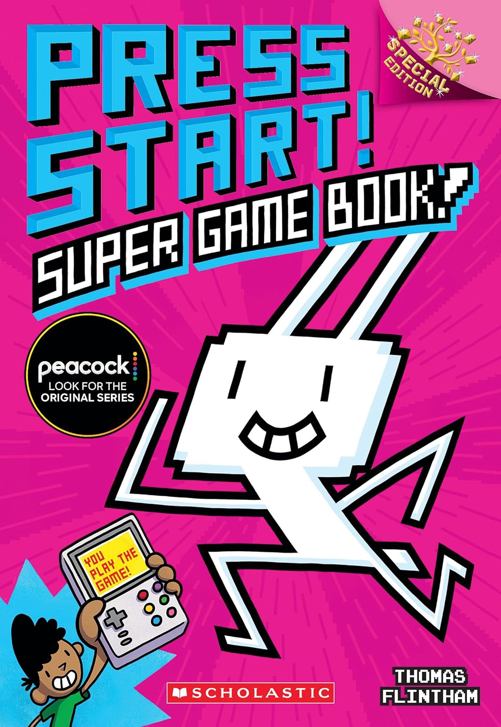 9781338828795 Press Start! 方塊兔 #14