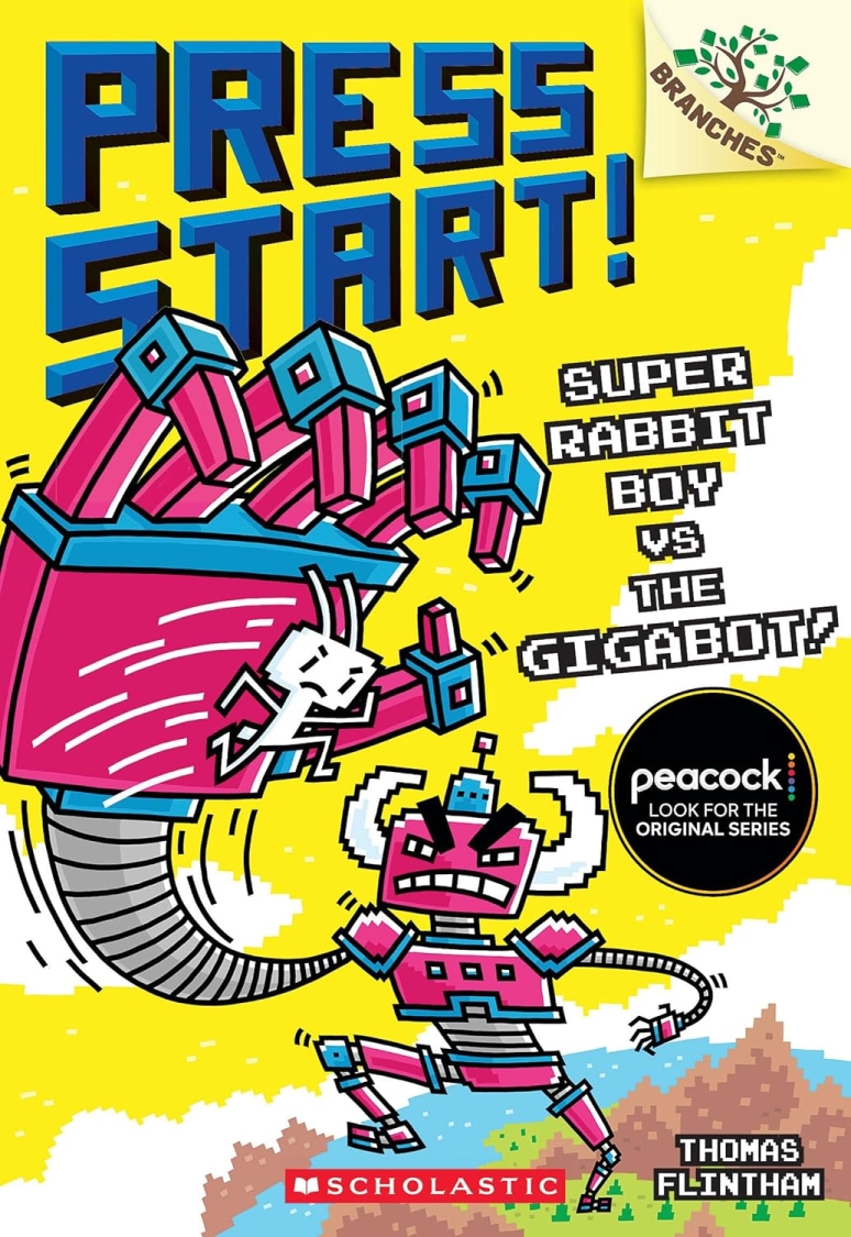 SC Press Start! 方塊兔 #16: Super Rabbit Boy vs the Gigabot!