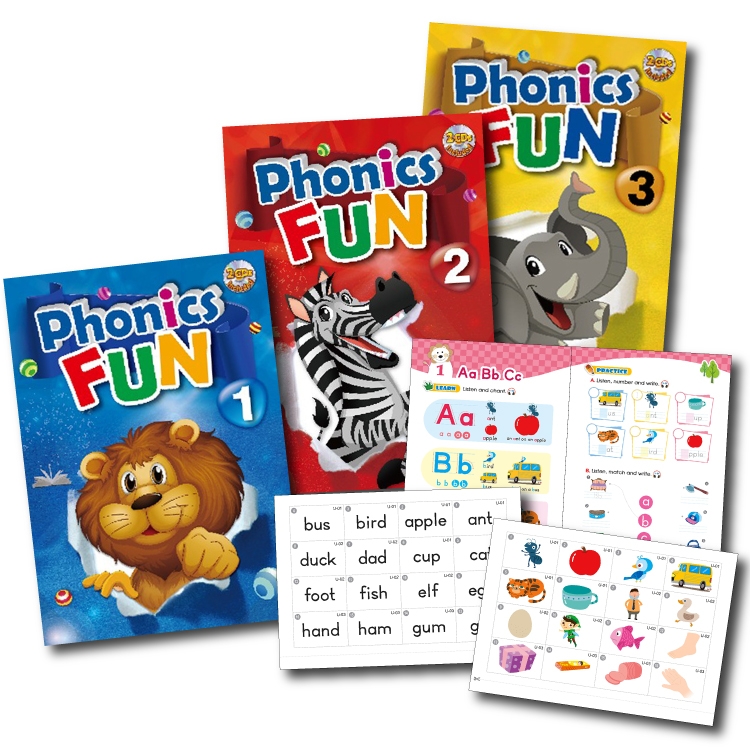 Phonics Fun自然發音(3本一套)