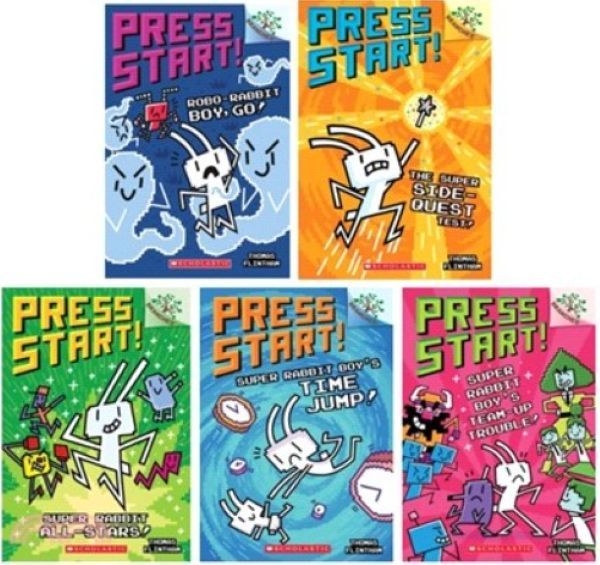 Press Start! 方塊兔 #6-10 Box Set 2 (5書+5CD & Storyplus)