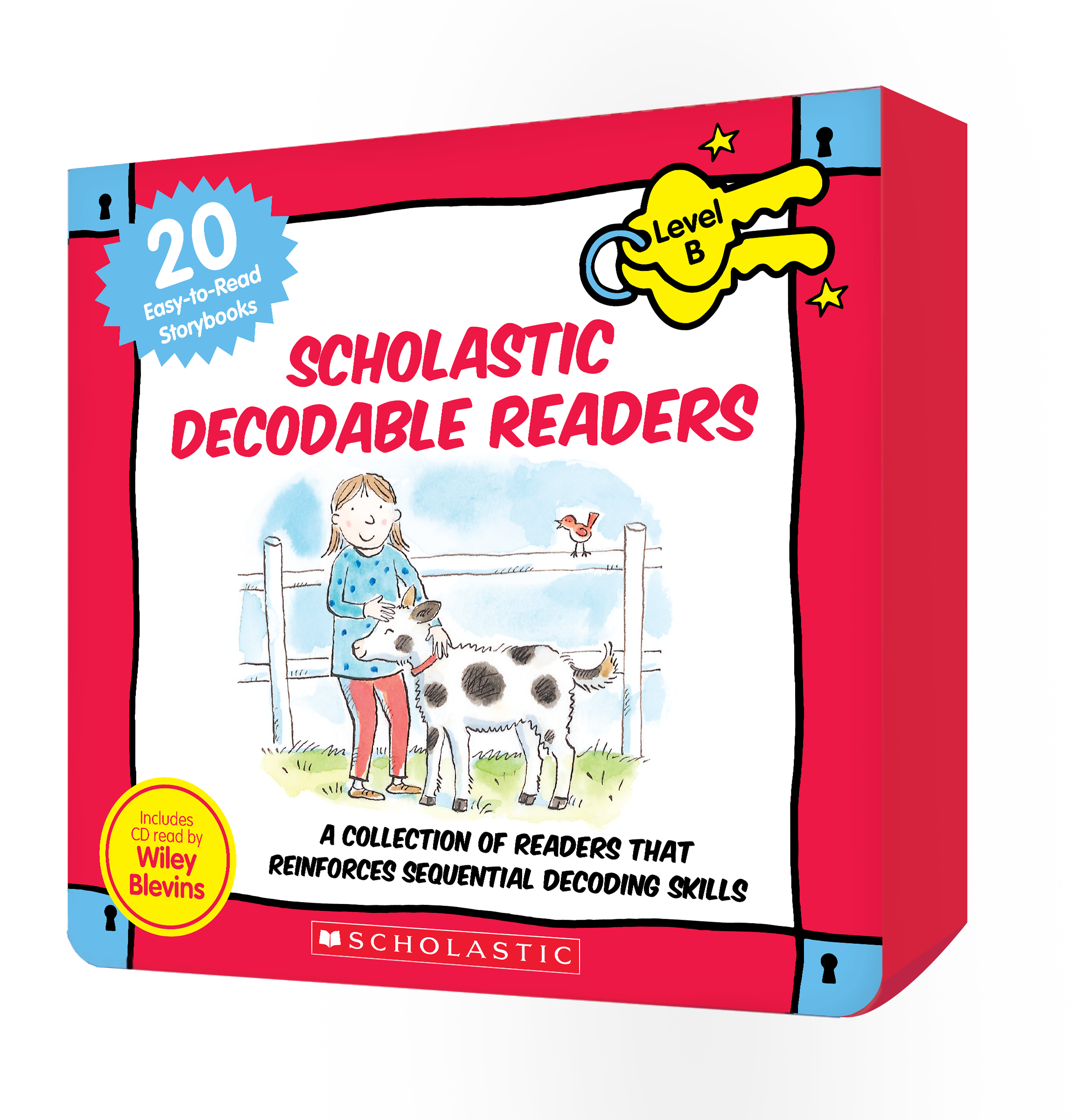 9789811179655 Decodable Readers Box Set Level B (with CD) - COLOR