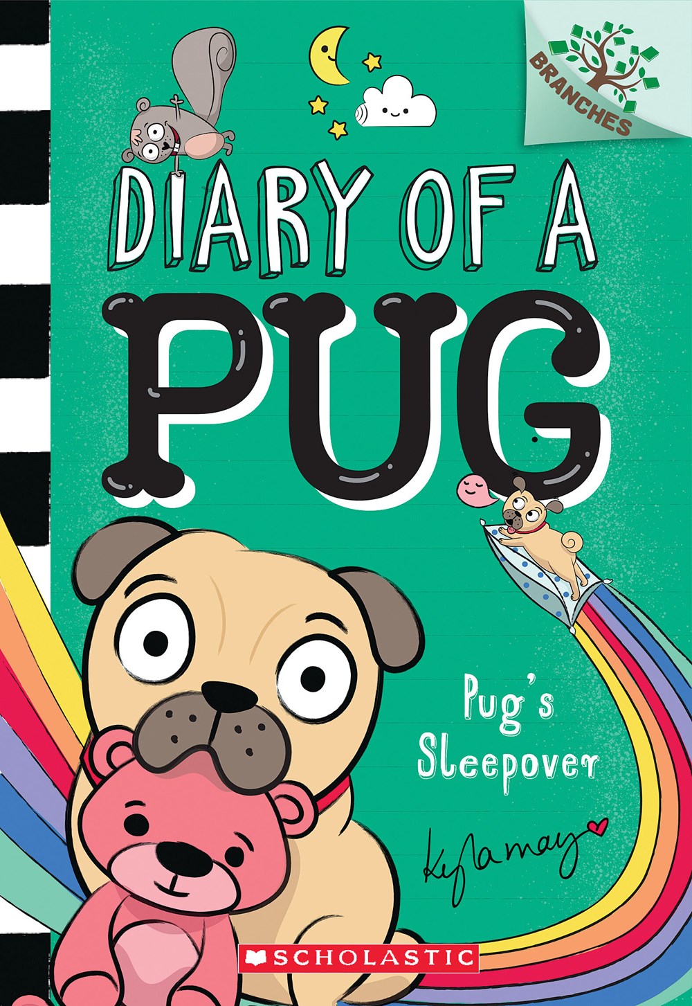 9781338713473 Diary of a Pug #6 Pug's Sleepover